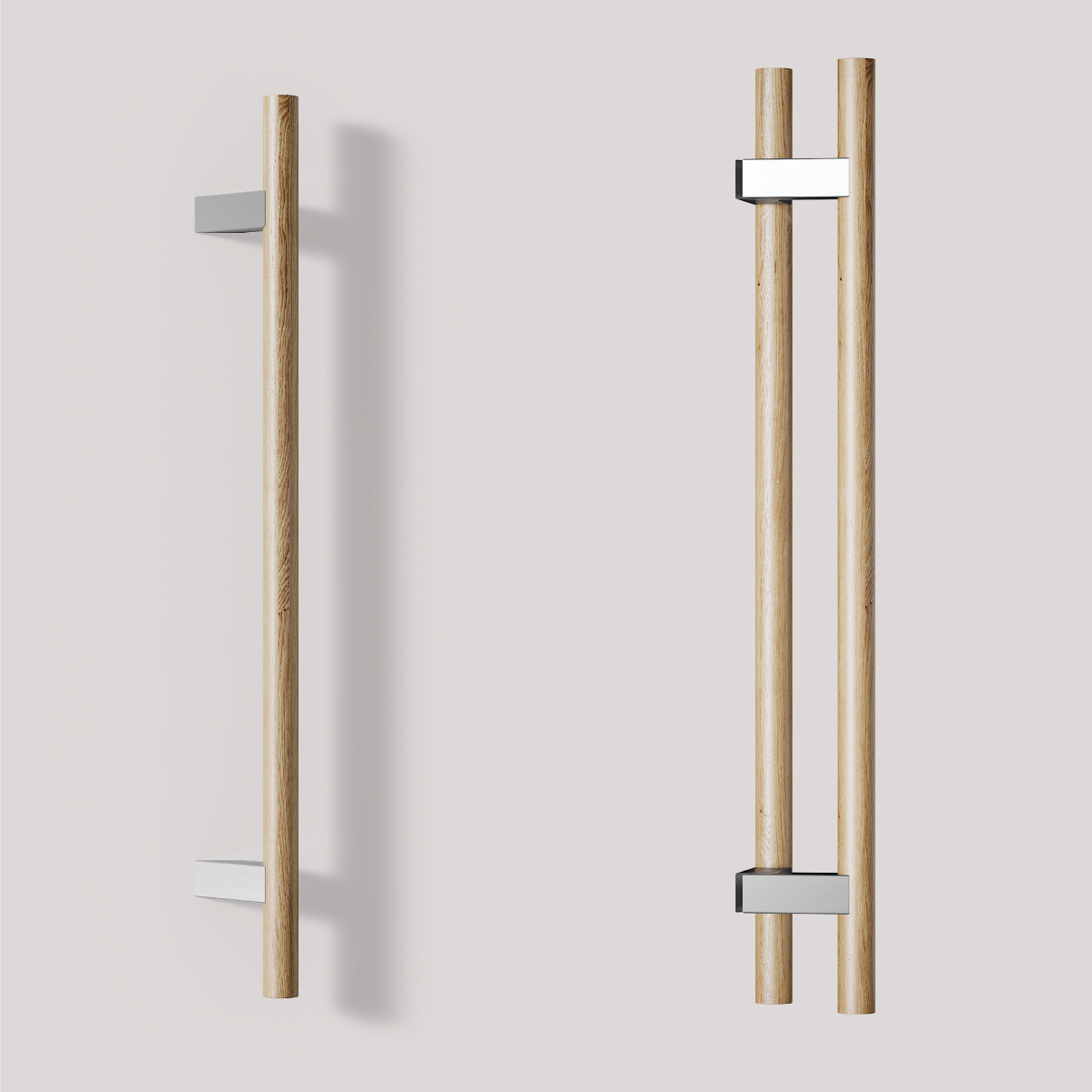 C3100OAK Natural Timber Handle