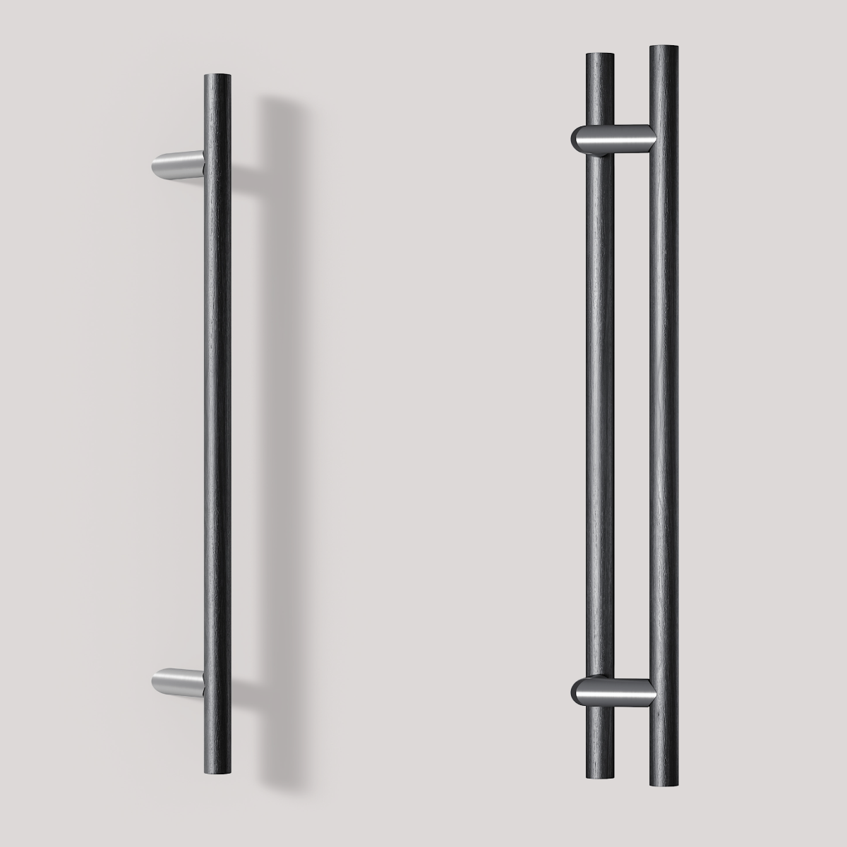C3300BOK Black Timber Handle