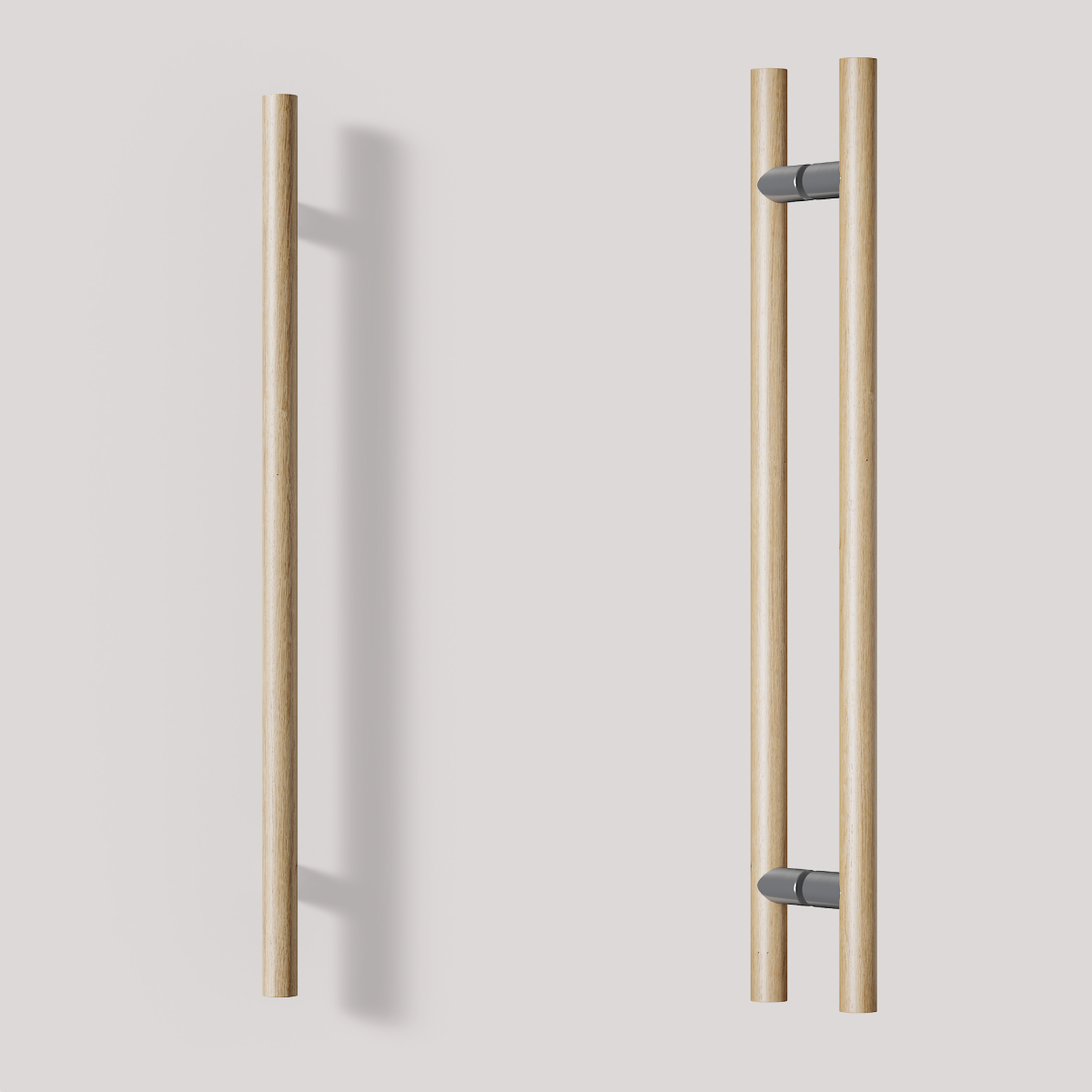 C3400OAK Natural Timber Handle