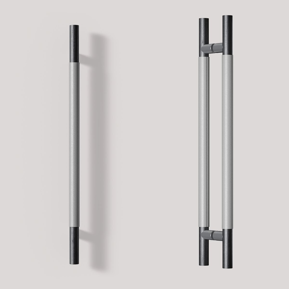 C3400BOKL Black Timber / Leather Handle